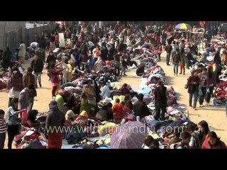 Kohima's crowded market during the Christmas bazaar!