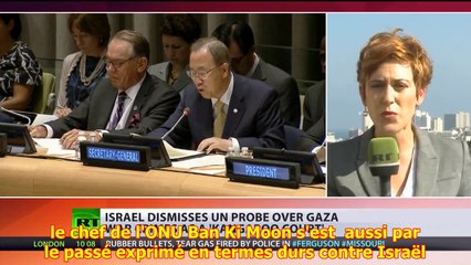 Israël rejette l'enquête de l'ONU sur les crimes de guerre S/T