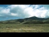 Motion of clouds captured in a time lapse in Dzukou Valley