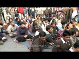 Foreigners protest with Indians - is it the Tiananmen Square of India??