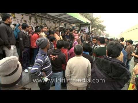 Students protest recent gang rape of a young medical student in Delhi