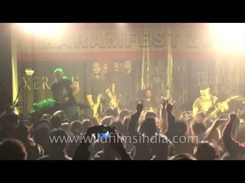 Xerath : An extreme metal band from the UK, performing at Maram Fest