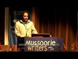 Sankar Sridhar speaking at Mussoorie Writers' Festival Part - 2