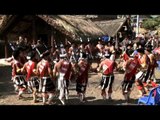 Dance of the Chakhesang tribe at the Hornbill festival, Nagaland