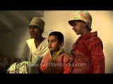 Tallest indian woman's small and happy family