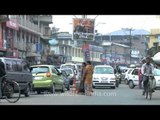 Traffic rules being maintained at centre point market, Dimapur