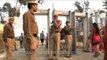 Metal detector at the entrance for Hindu festival celebrations