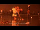 Kumbh Mela scene at night!