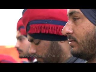 Punjabi police force - the men with turbans!