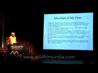 Dr. Charles Clarke speaking at Mussoorie Writers Mountain Festival Part - 3
