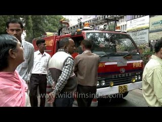 Major fire breaks out in Connaught Place!