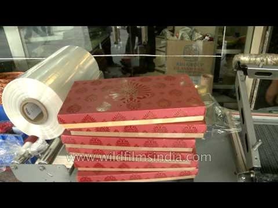 Special Diwali gift packs at Evergreen sweets shop, Green Park, Delhi
