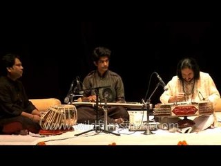 Santoor maestro performing at Sangeet Samaroh in Delhi