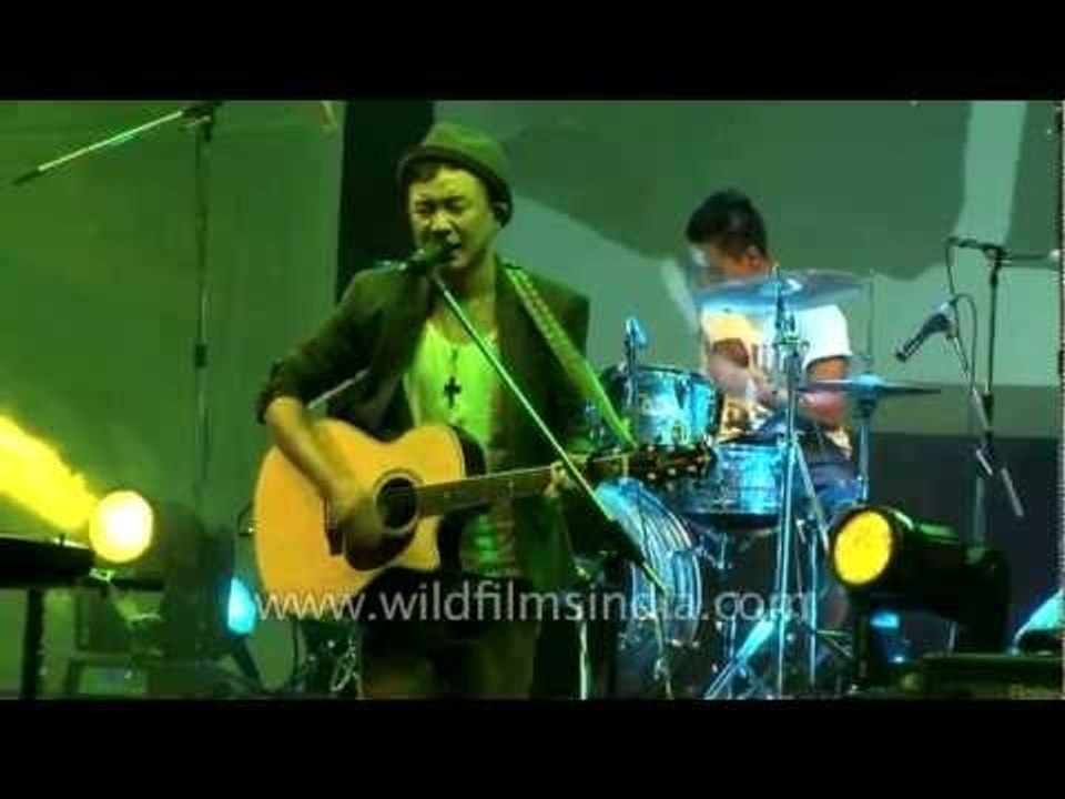 Alobo Naga and the Band set stage on fire, NagaFest '12