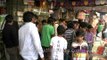 Diwali rush fast forwarded in a time lapse at Sadar Bazaar