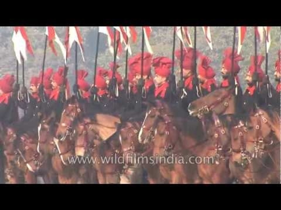 Indian Army soldiers preparing for Republic Day!