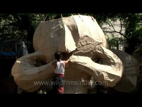 Ravan effigies for sale in New delhi for Dussehra