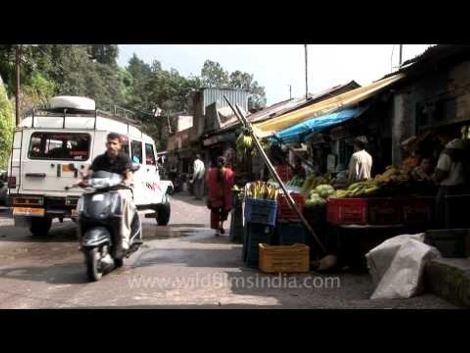 Bazaar on the hill - Landour Bazaar, Uttarakhand