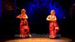 Russian Bharatnatyam Dancer performing at International Dance Festival