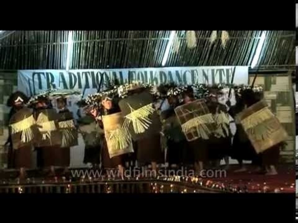 Heart pounding performance - Tapu War dance by Adi tribe of Arunachal Pradesh