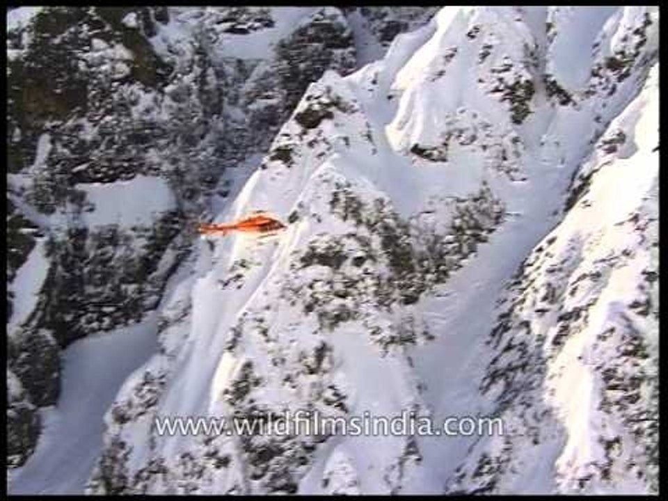 Take a Helicopter ride for a scenic flight over the Himalayas