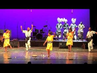 Drumbeats and thumps from Zambia!!