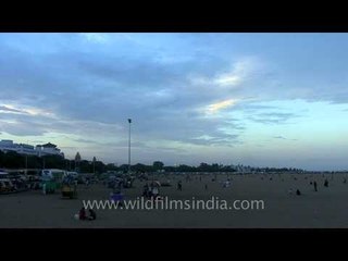Marina beach of Chennai