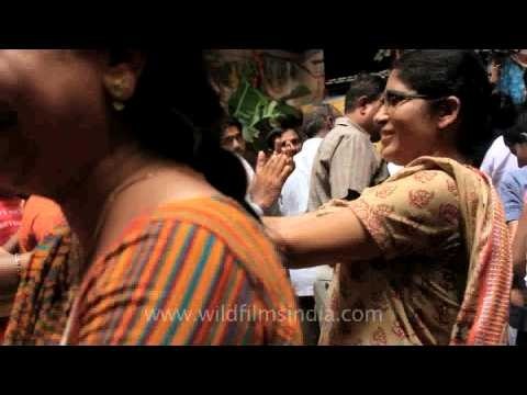 Krishna janmashtami celebration in Vrindavan