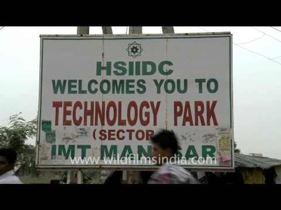 Manesar : Buildings and roads!