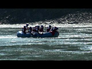 River rafting in Arunachal Pradesh, India