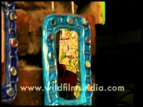 Indian handicrafts and artifacts at Delhi haat