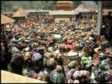 Pilgrim rush in Sabarimala