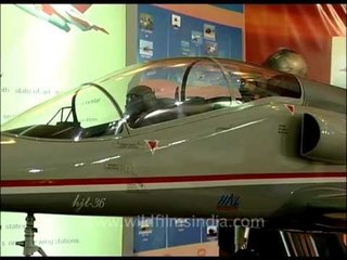 HAL HJT-36 Sitara jet trainer aircraft of the Indian Air Force