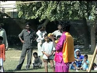 Don't miss this street juggling trick!