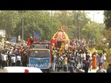 The festival of chariots in New Delhi