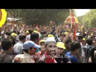 The crowds at Jagannath rath yatra!