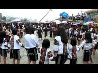 Boogie woogie at Chapchar Kut, Aizawl