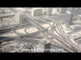 View of Dubai from Burj Khalifa