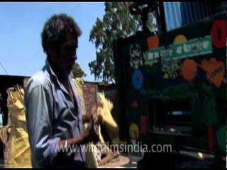 A sugar cane juice seller, Punjab!
