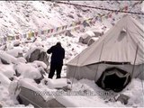 Camping near world's tallest peak - Mount Everest!