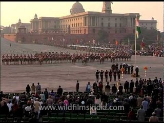Beating of Retreat in New Delhi...