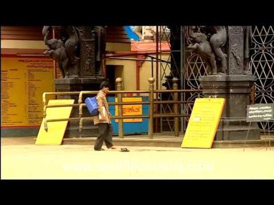 The goddess temple in Trivandrum