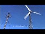 Wind turbine - Converts kinetic energy into Mechanical energy!