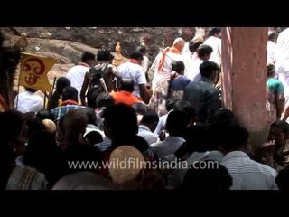 Thundering crowd for Thaipusam at Palani