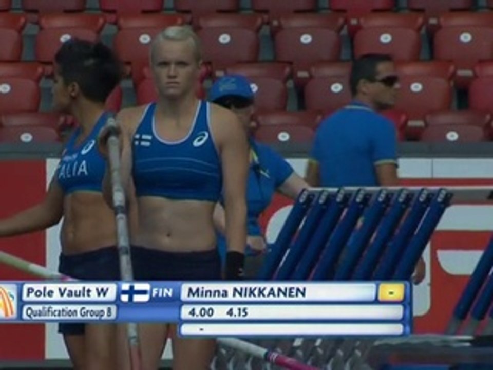 Zurich 2014 - Minna Nikkanen, qualifying