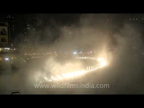Dubai's musical water extravaganza!