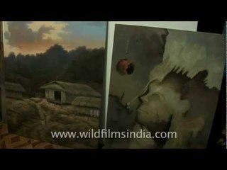 Folk and historical art of Mizoram, as seen in Aizawl