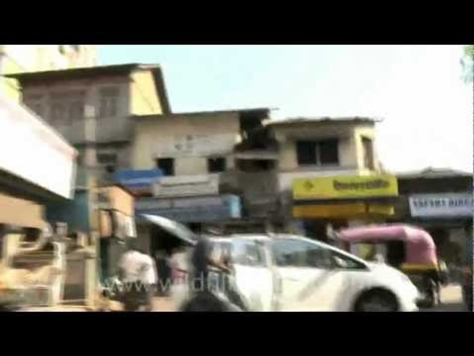 Drive through Pune city