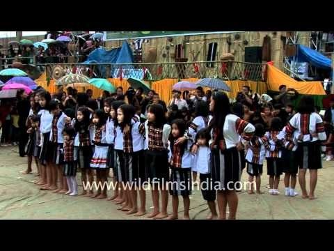 Fun and games at Chapchar kut, Mizoram