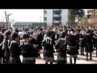 School Assembly at Don Bosco School Kohima